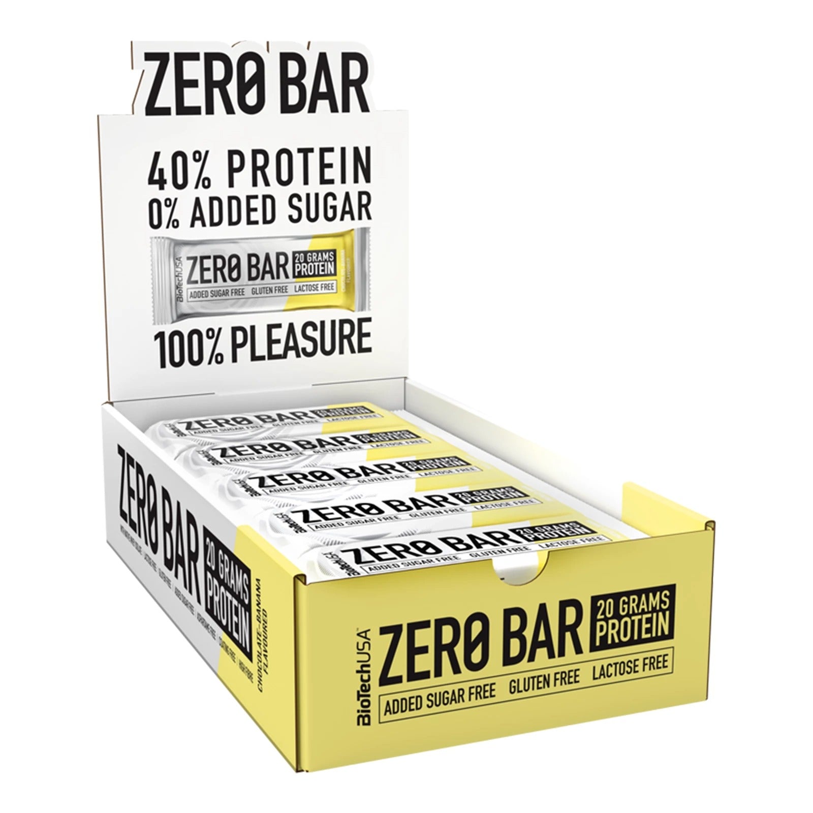 Zero Bar BioTech USA (Caja de 20 barras)