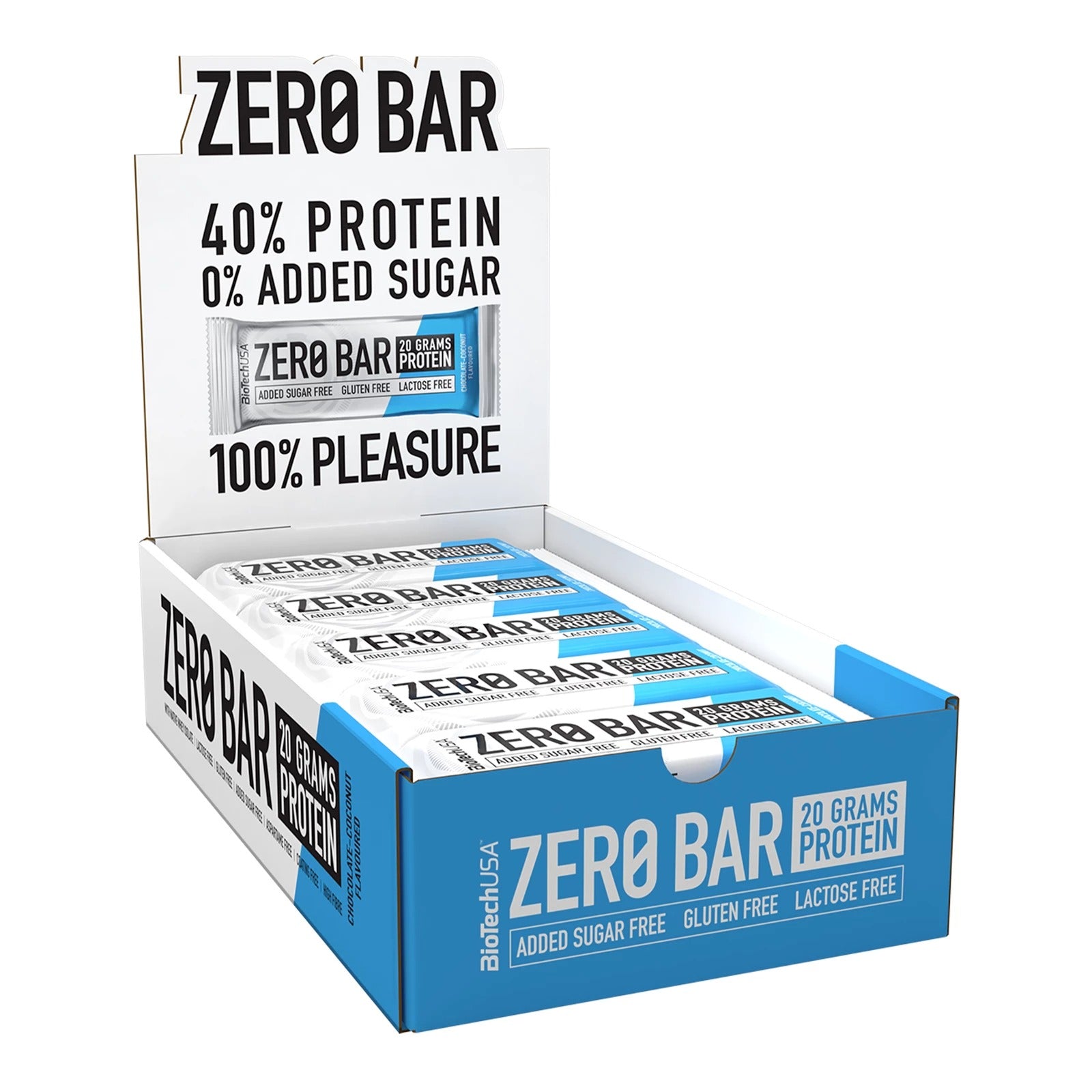 Zero Bar BioTech USA (Caja de 20 barritas)