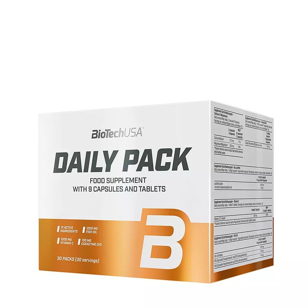 Pack de compléments alimentaires Daily Pack - 30 sachets
