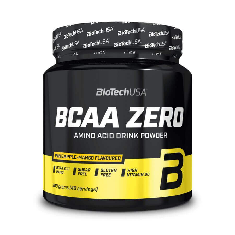 BCAA ZERO BIOTECH USA amino acid powder - TrainingDietMax